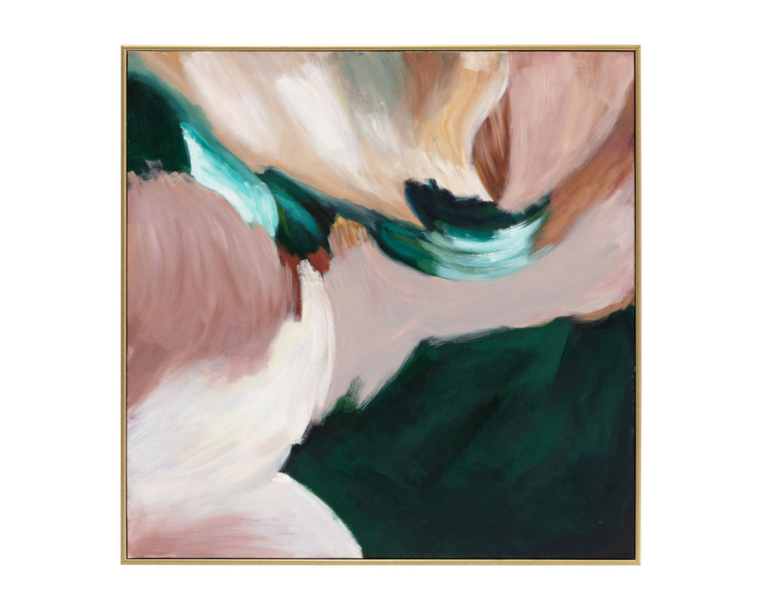 48" X 48" - Gold Floater Frame