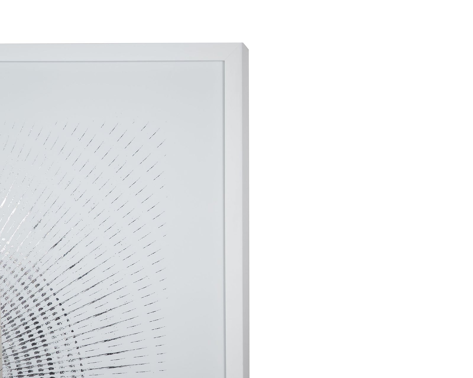48" X 48" - White Frame