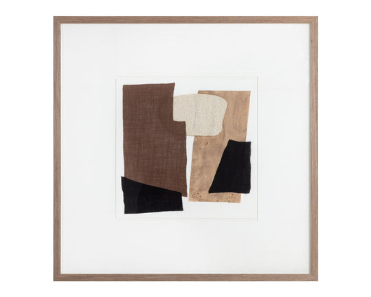 40" X 40" - Dark Brown Frame