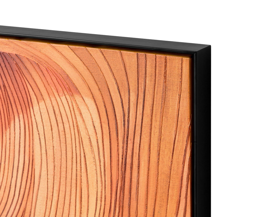 48" X 48" - Black Floater Frame