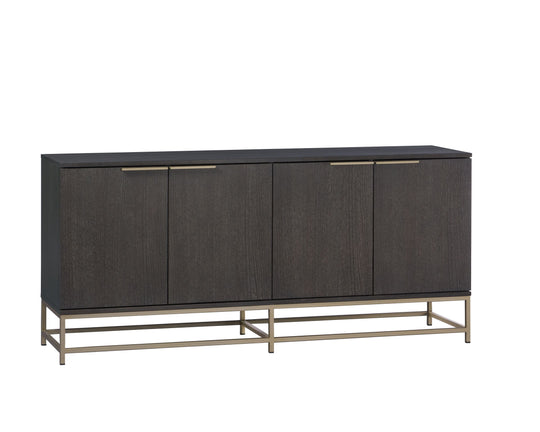 Large - Gold - Charcoal Grey