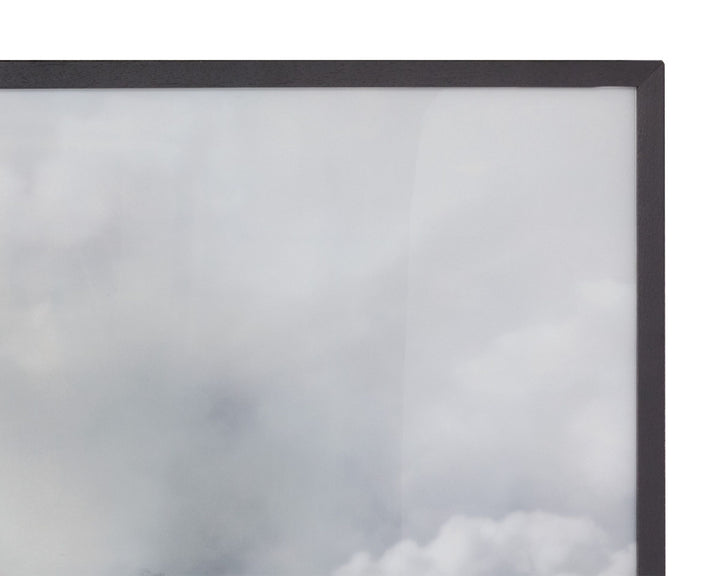72" X 30" - Black Frame
