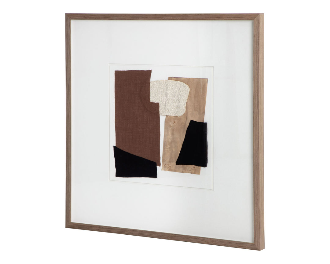 40" X 40" - Dark Brown Frame