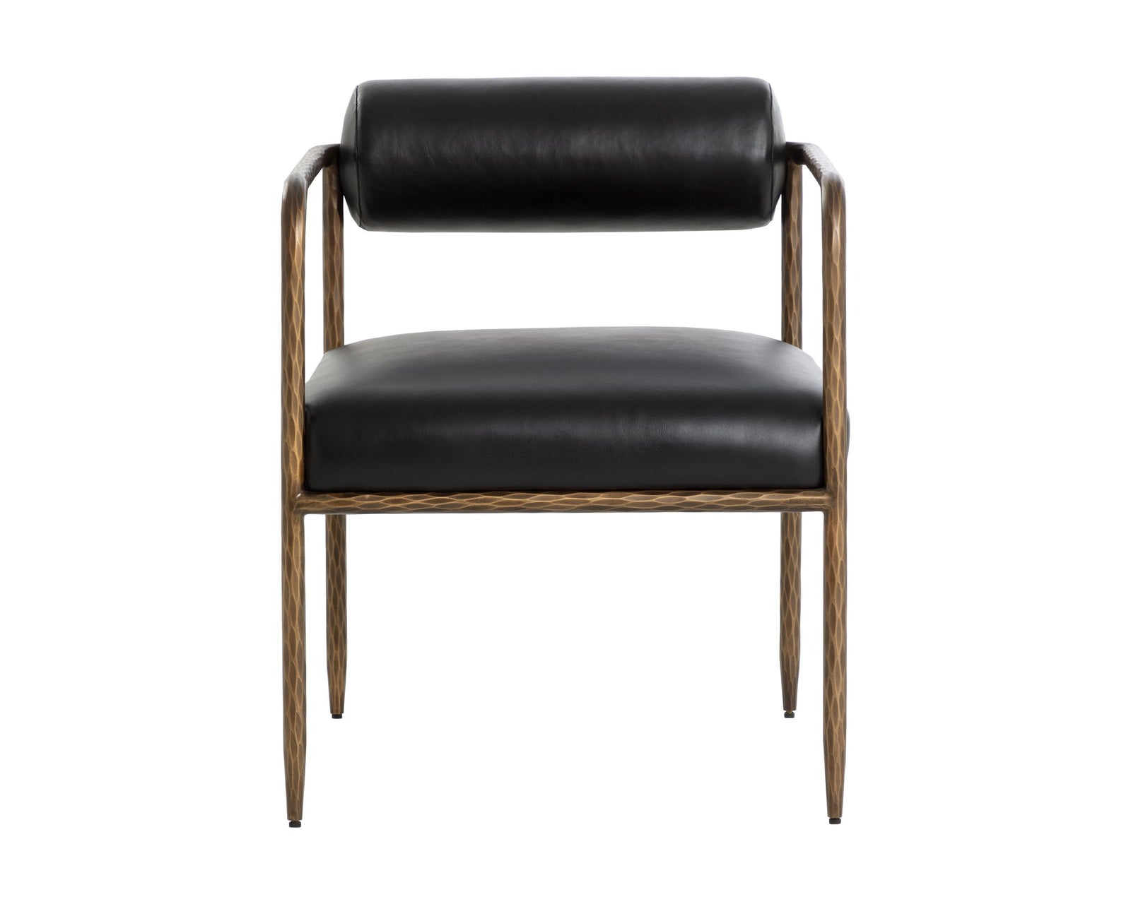 Charcoal Black Leather