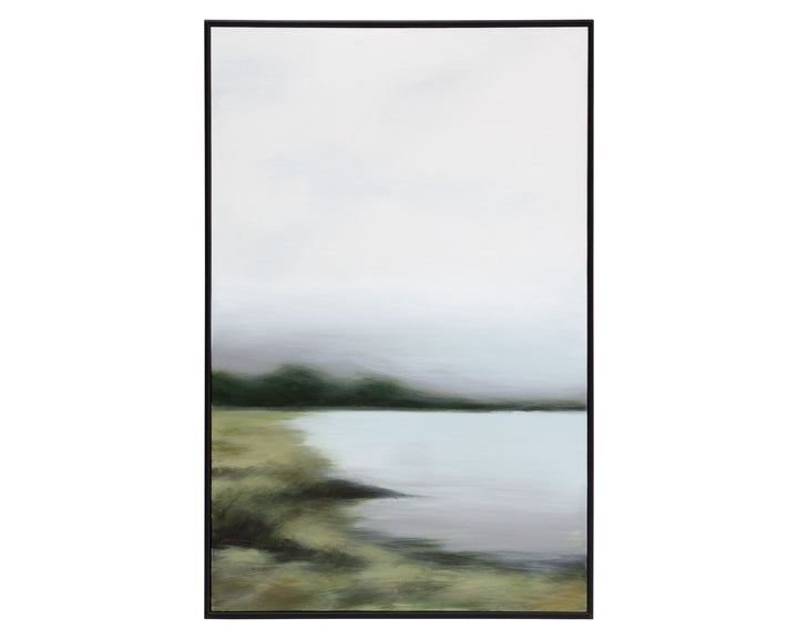 36" X 48" - Black Floater Frame
