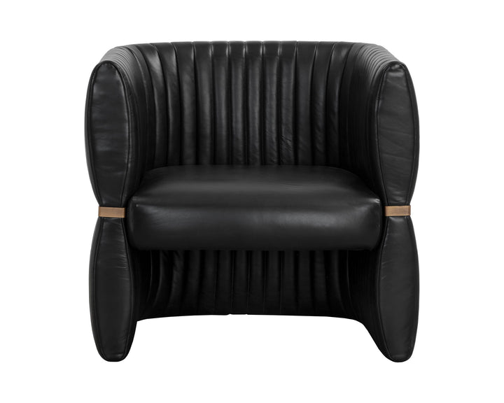 Vintage Black Night Leather