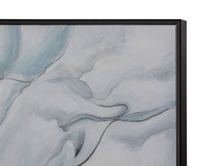 48" X 72" - Black Floater Frame