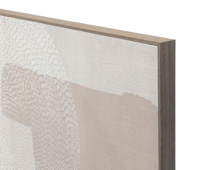 72" X 48" - Light Brown Floater Frame