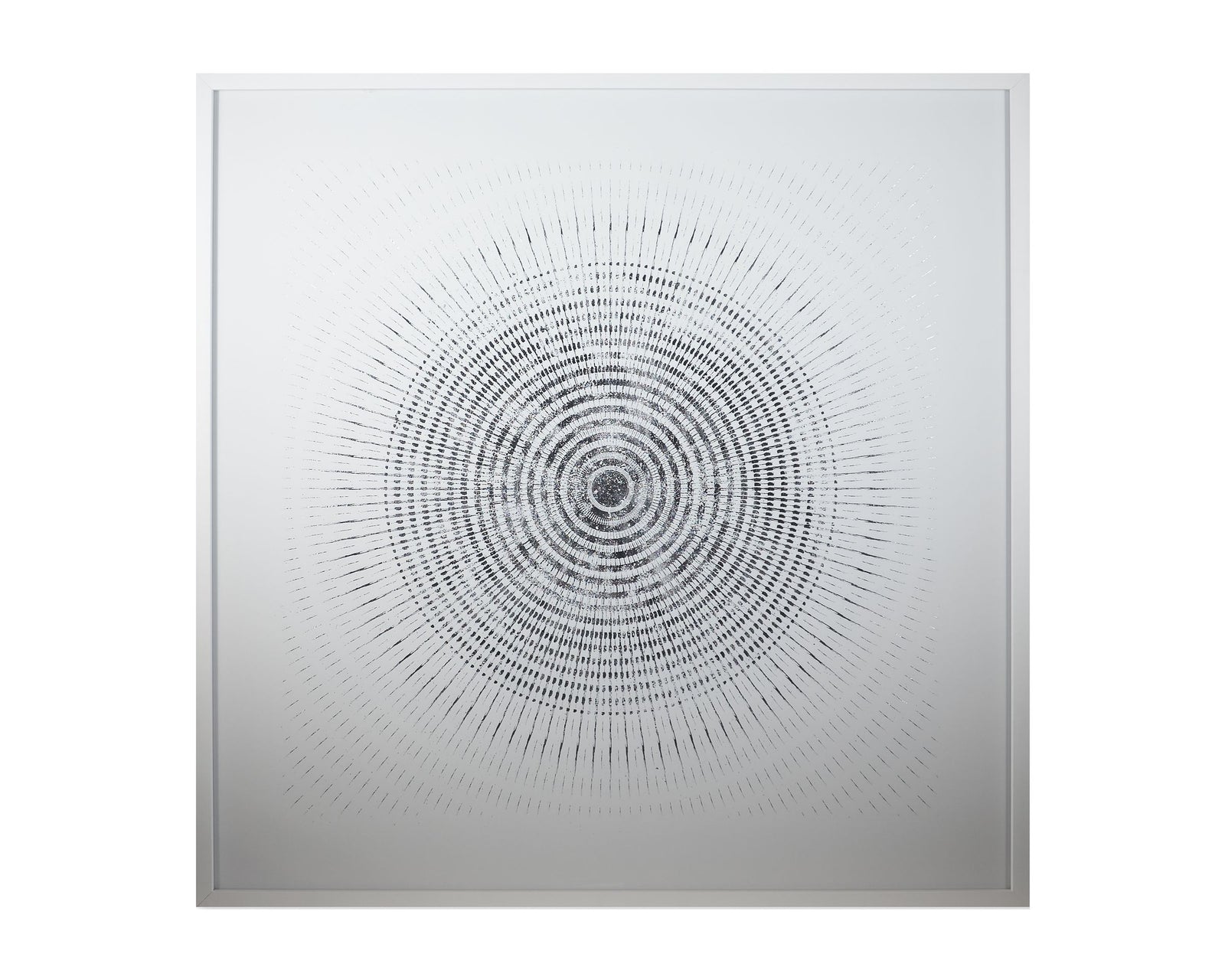 48" X 48" - White Frame