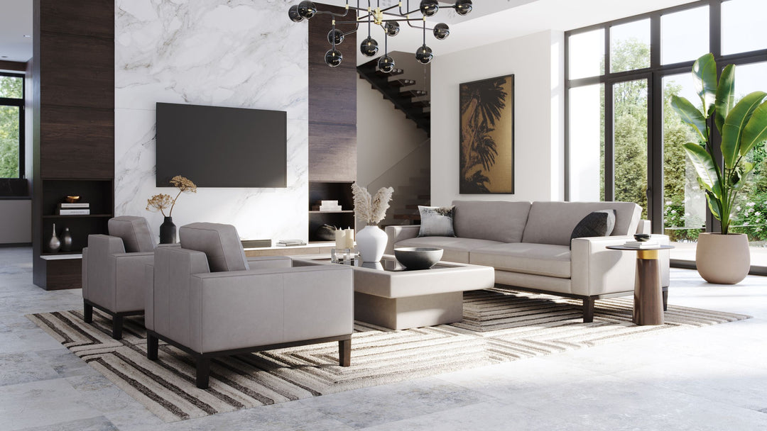 Beige / Grey - 8' X 10'