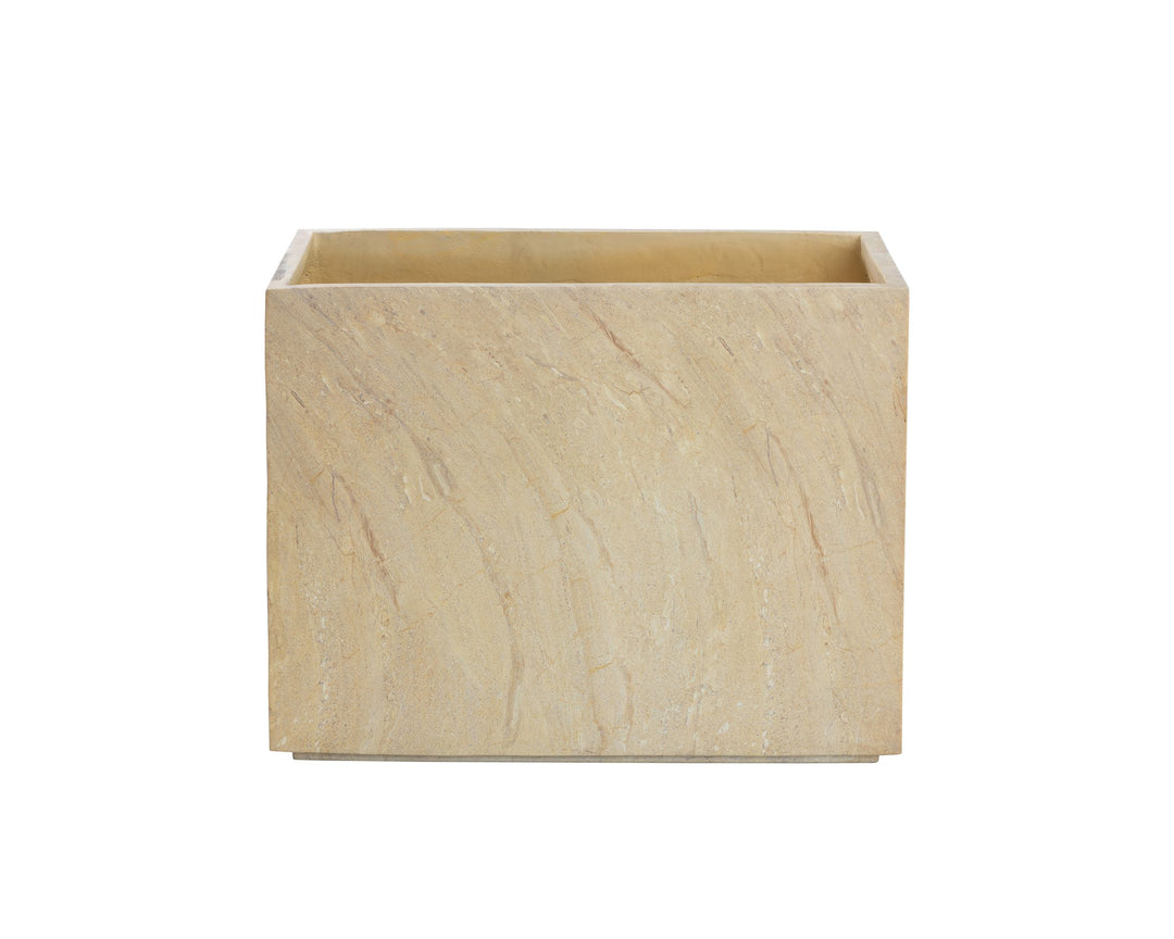 Medium - Travertine Look - Natural