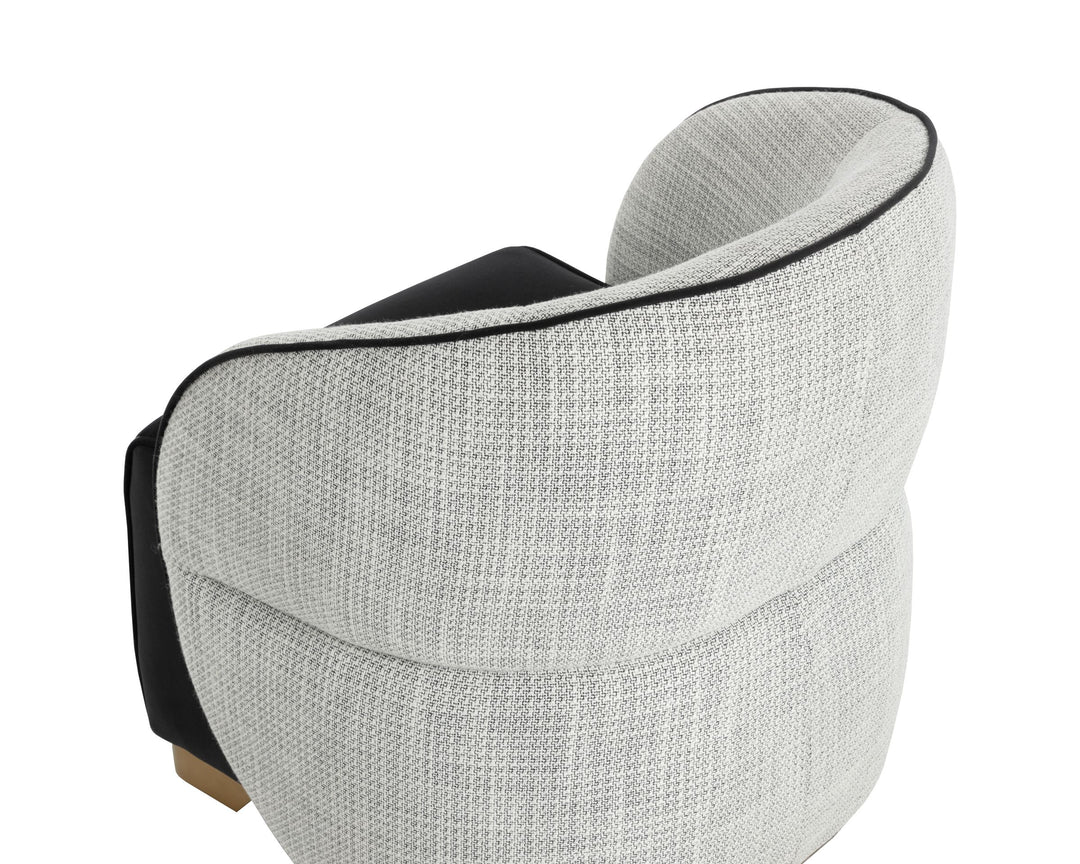 Abbington Black / Vera White Pepper