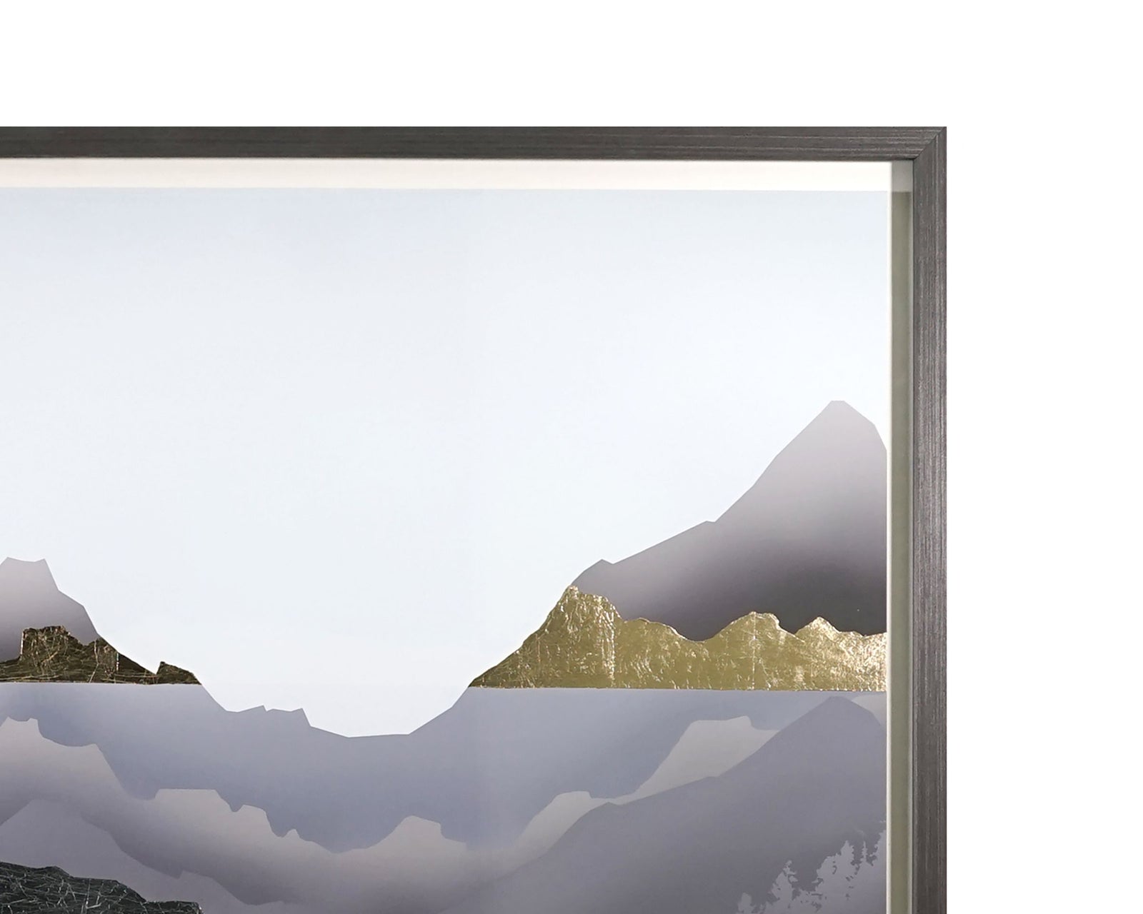 60" X 40" - Charcoal Frame