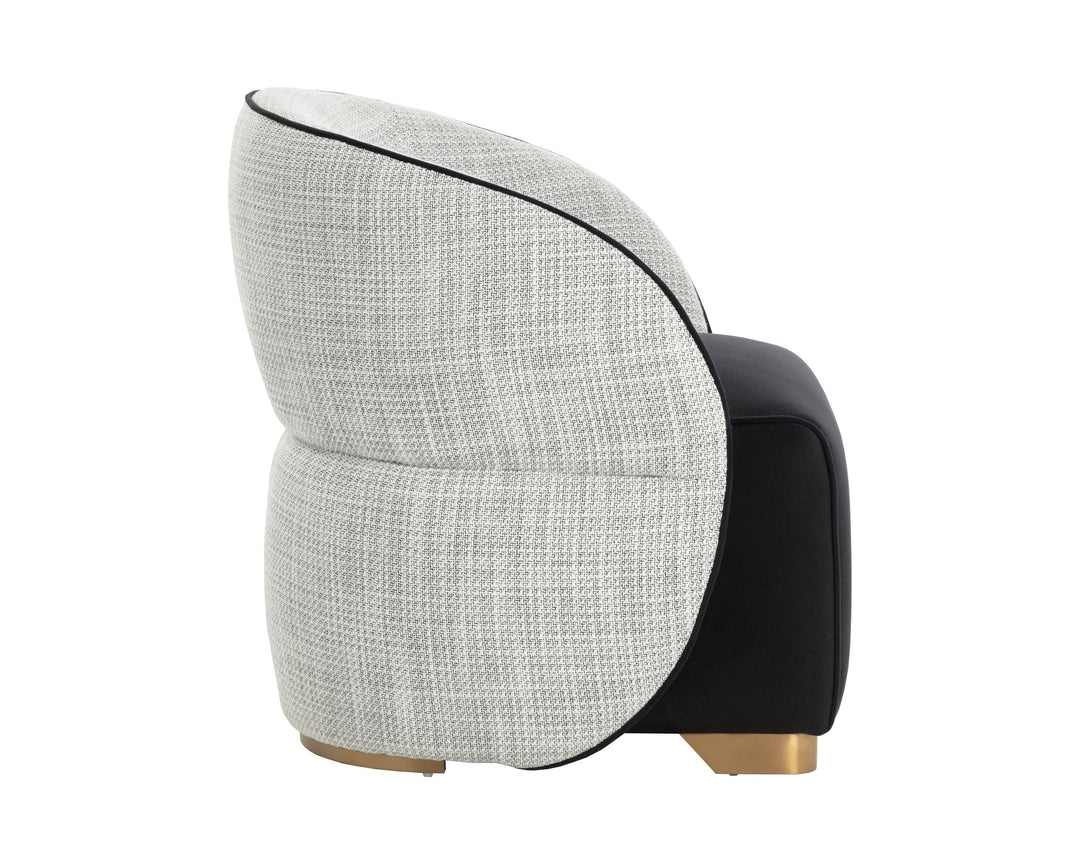 Abbington Black / Vera White Pepper