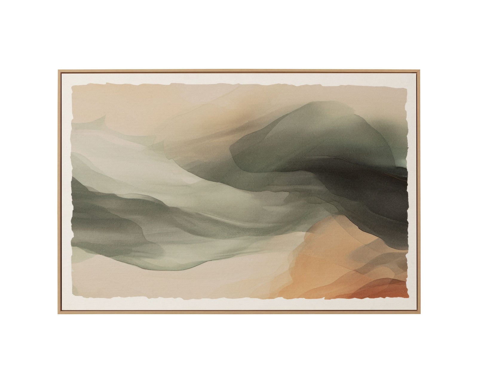 60" X 40" - Natural Floater Frame