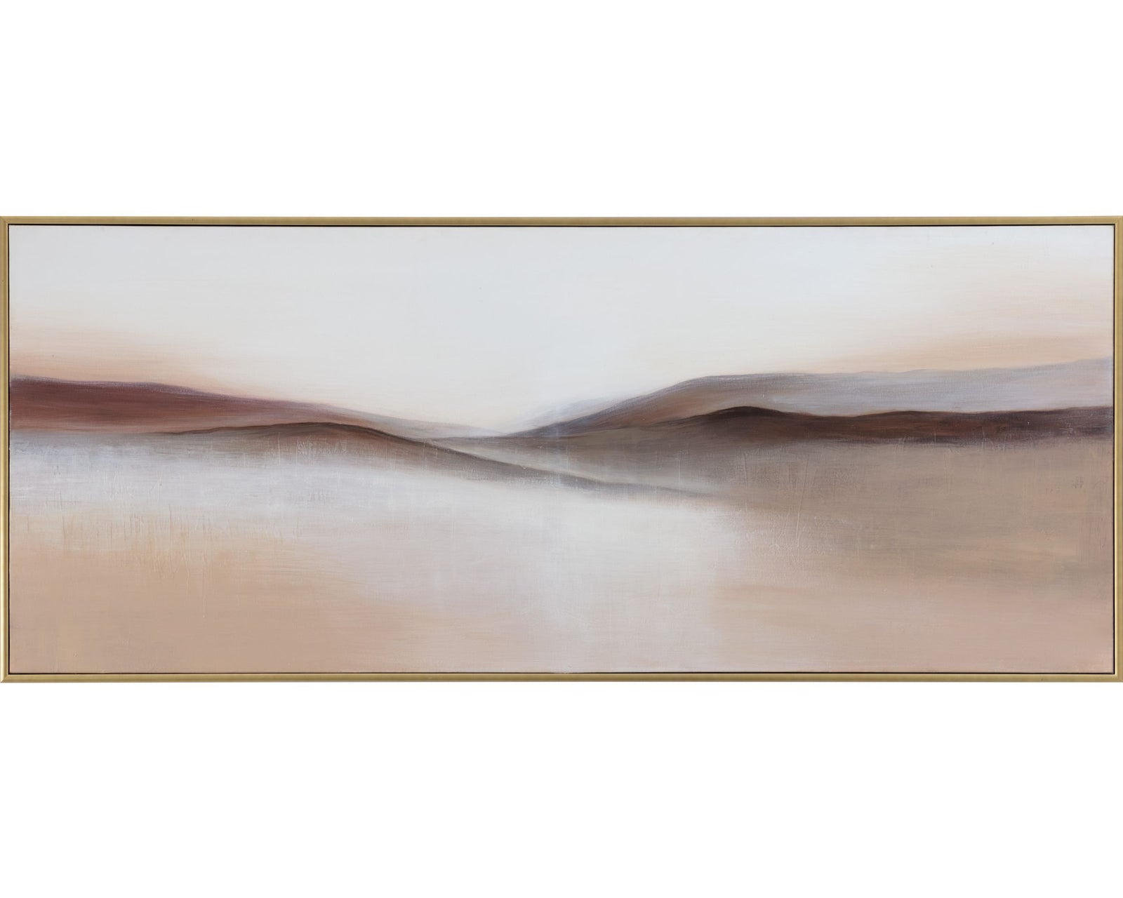 72" X 30" - Gold Floater Frame