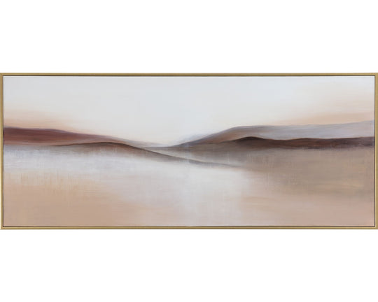 72" X 30" - Gold Floater Frame