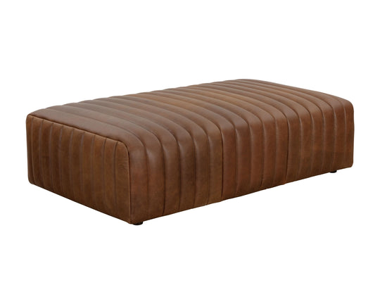 Rectangular - Lucia Tobacco Leather