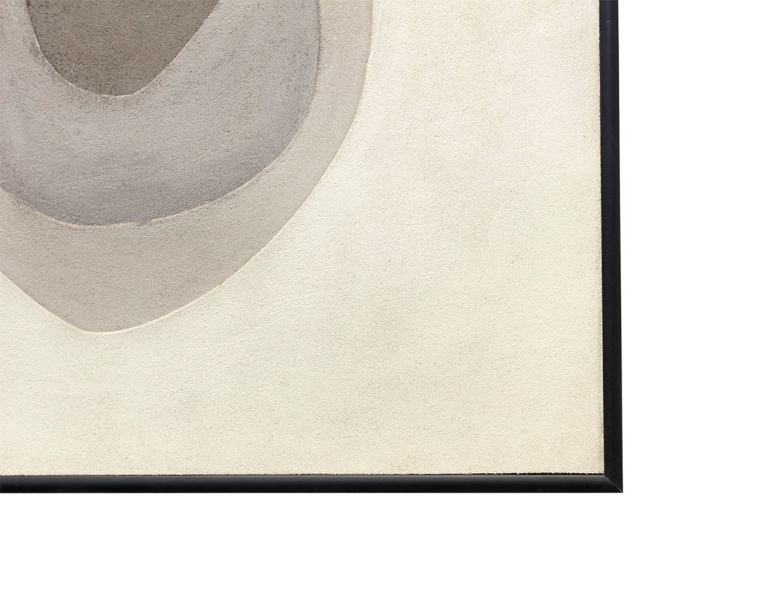 30" X 30" - Black Floater Frame
