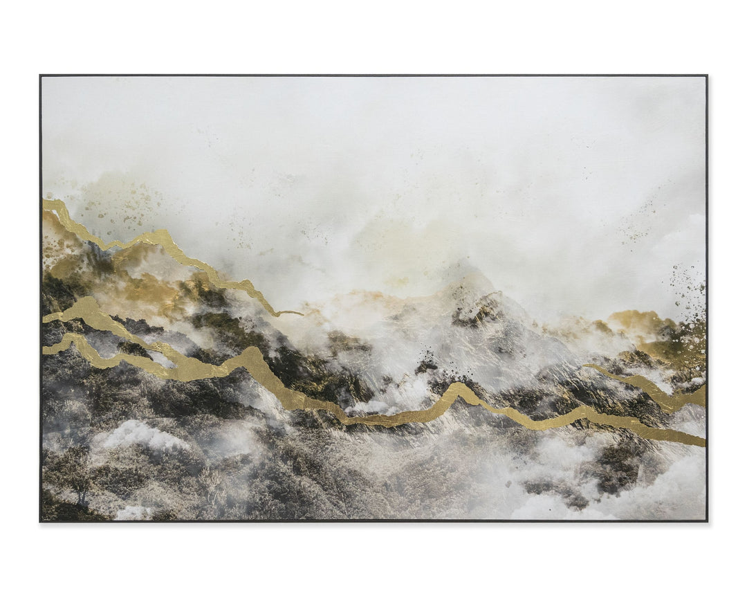72" X 48" - Charcoal Frame