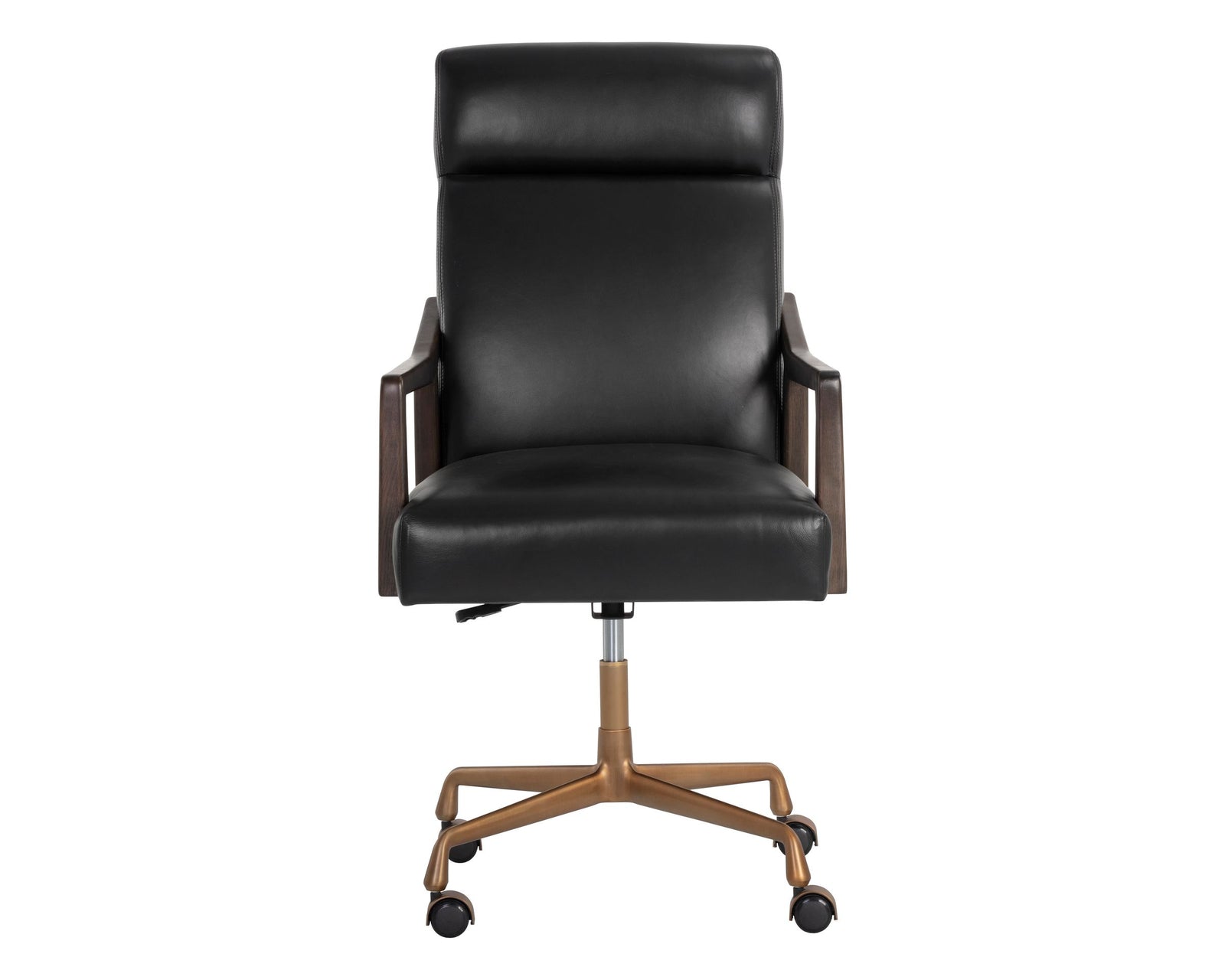 Brown - Cortina Black Leather