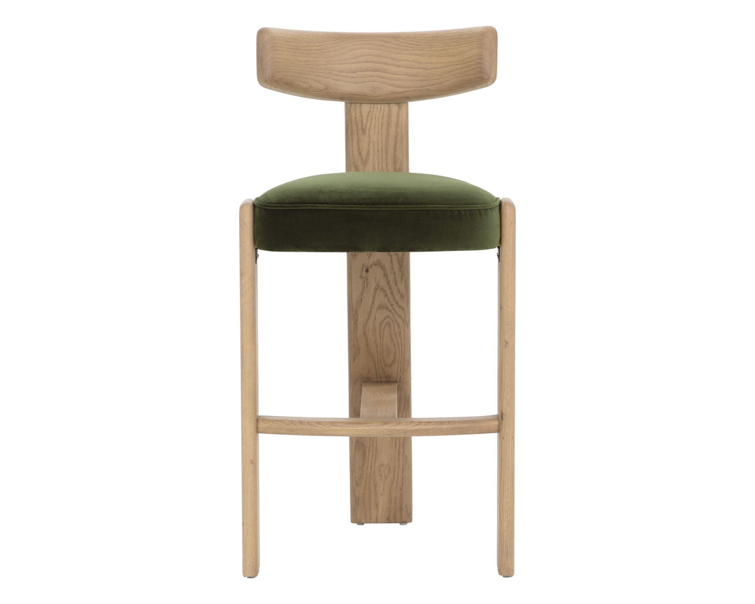 Rustic Oak - Forest Green