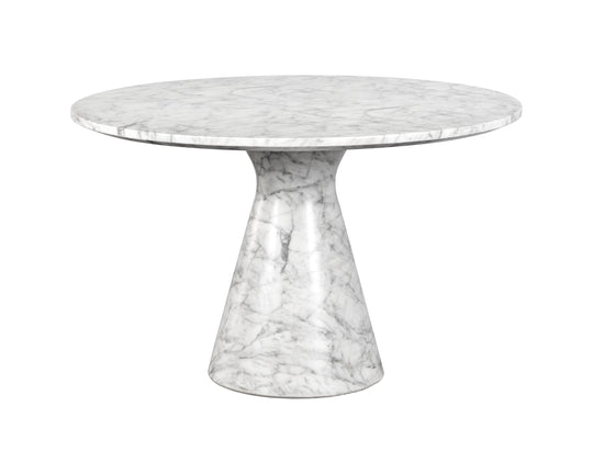 Marble Look - White - 47"