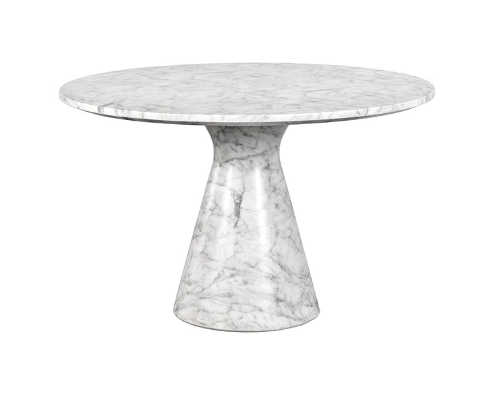 Marble Look - White - 47"