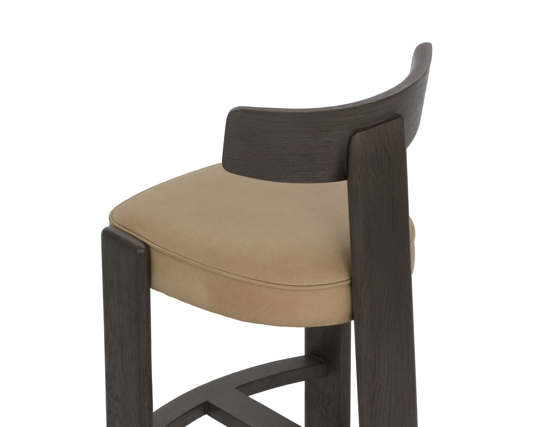 Dark Brown - Sahara Sand Leather