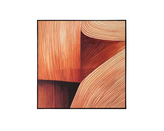 48" X 48" - Black Floater Frame