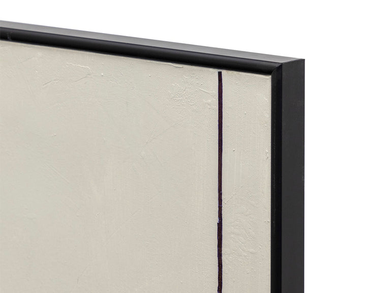 40" X 54" - Black Floater Frame