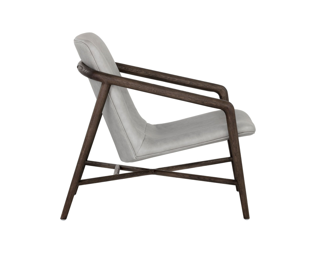 Distressed Brown - Saloon Light Grey Leather