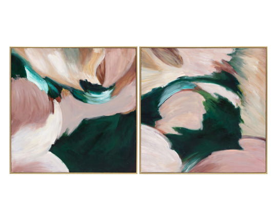 48" X 48" - Gold Floater Frame
