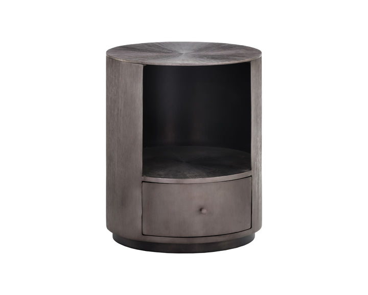Round - Gunmetal