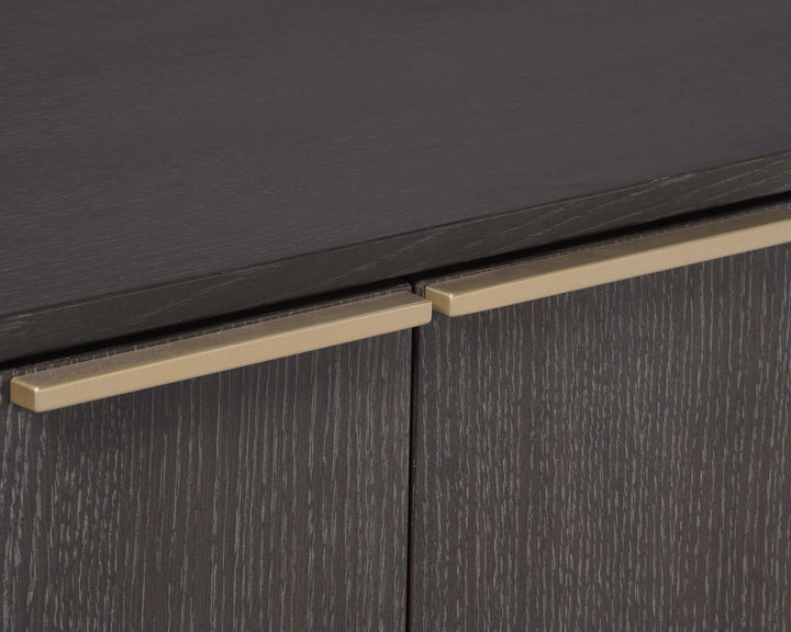 Large - Gold - Charcoal Grey