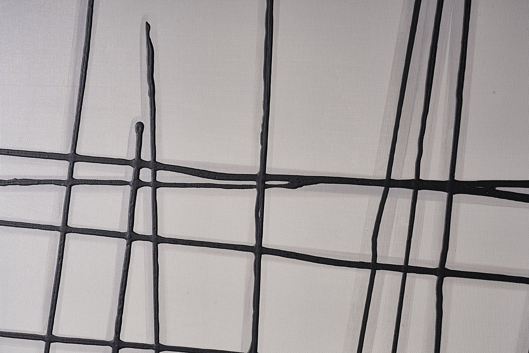 48" X 48" - Black Floater Frame