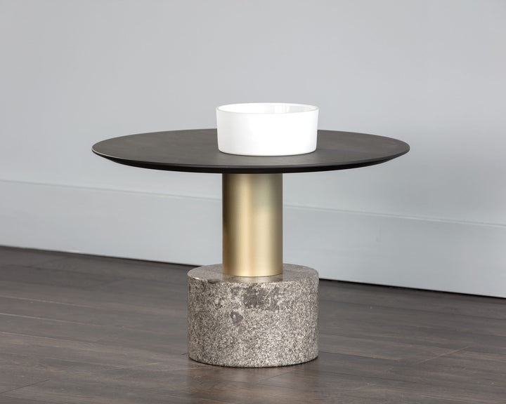 Gold - Grey Marble / Charcoal Grey