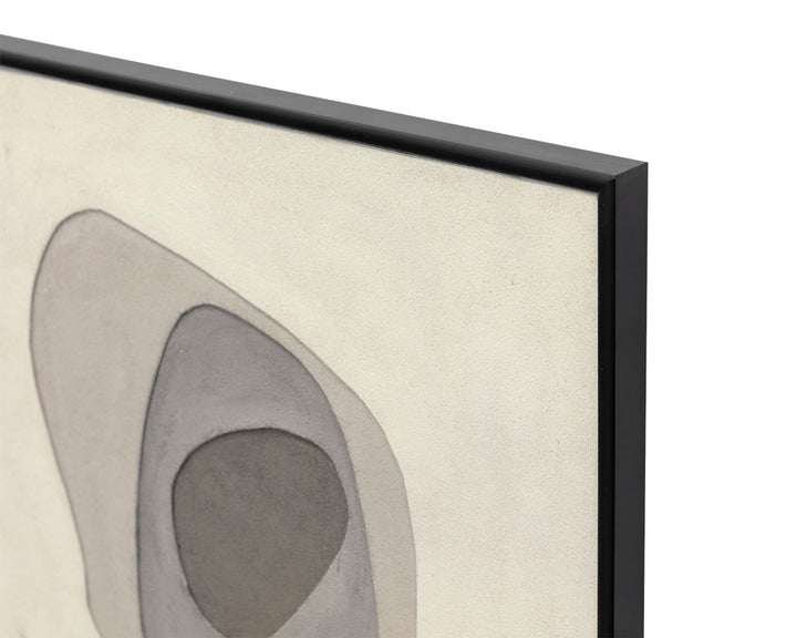 30" X 30" - Black Floater Frame