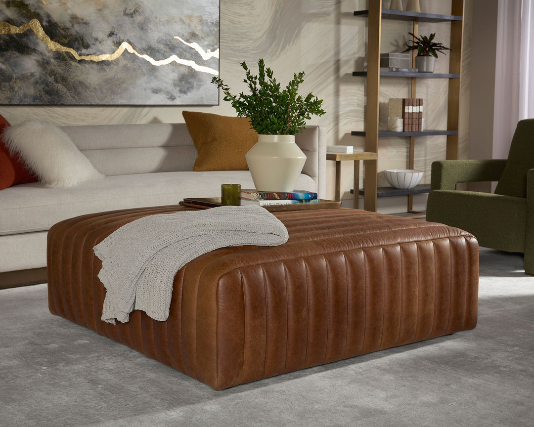 Square - Lucia Tobacco Leather
