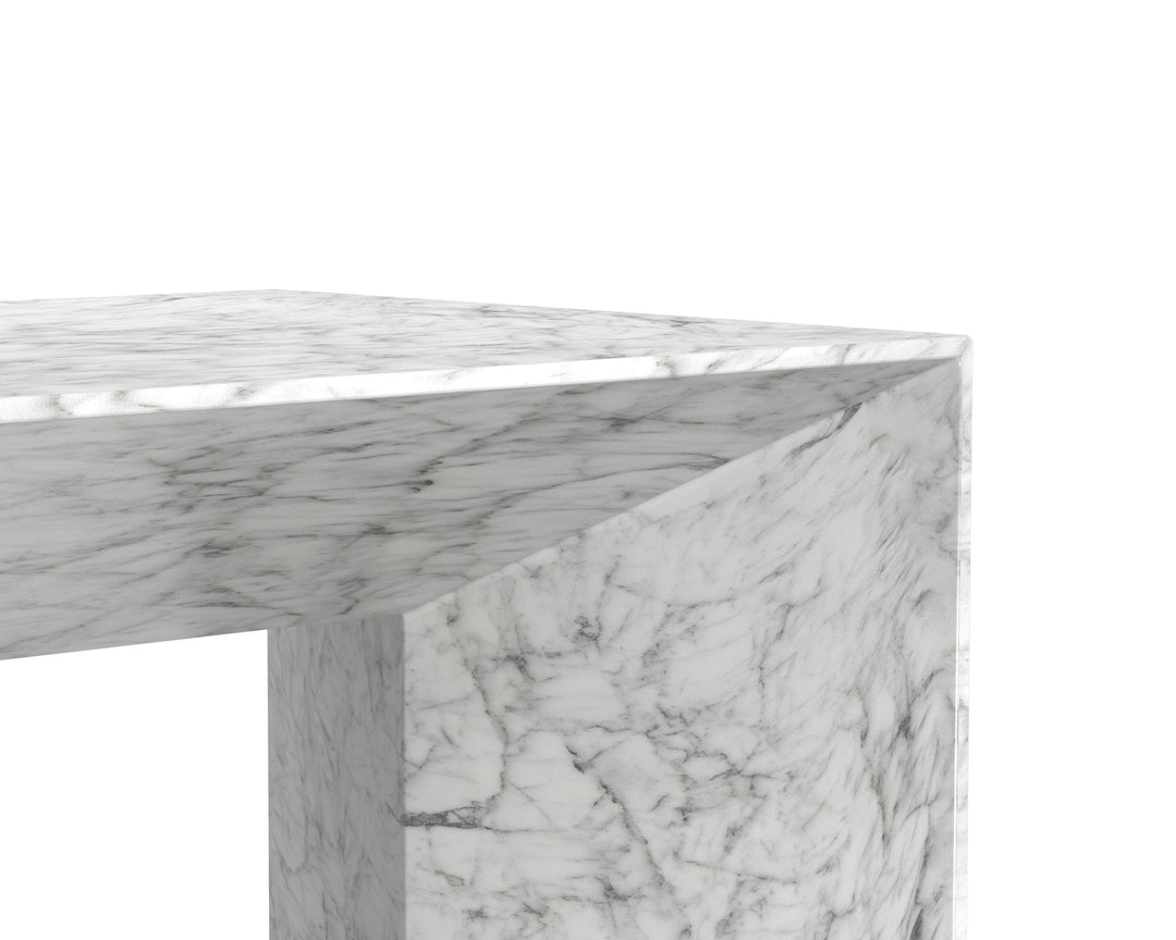 Marble Look - White