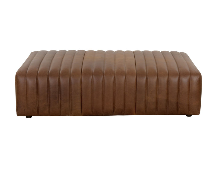 Rectangular - Lucia Tobacco Leather