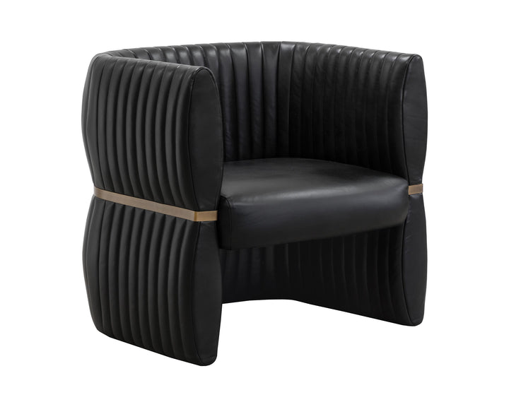Vintage Black Night Leather