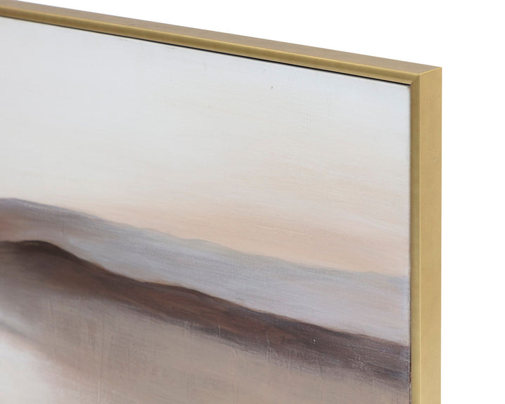 72" X 30" - Gold Floater Frame