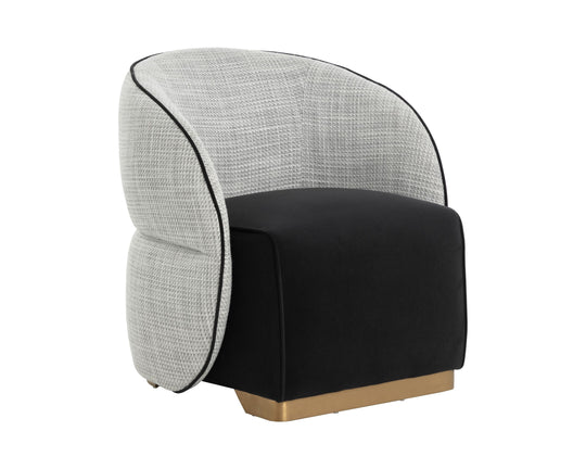 Abbington Black / Vera White Pepper