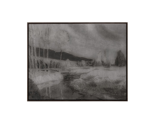 50" X 35" - Brown Floater Frame