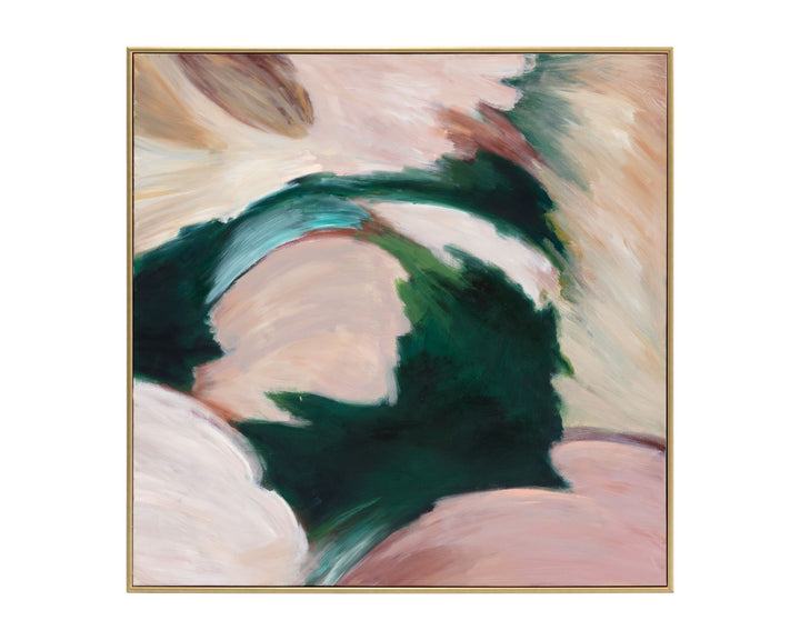 48" X 48" - Gold Floater Frame