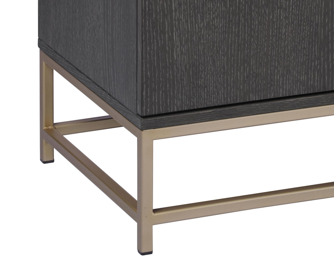 Large - Gold - Charcoal Grey