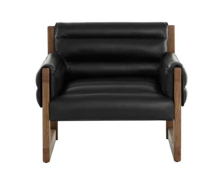 Vintage Black Night Leather