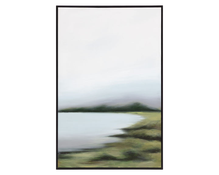 36" X 48" - Black Floater Frame