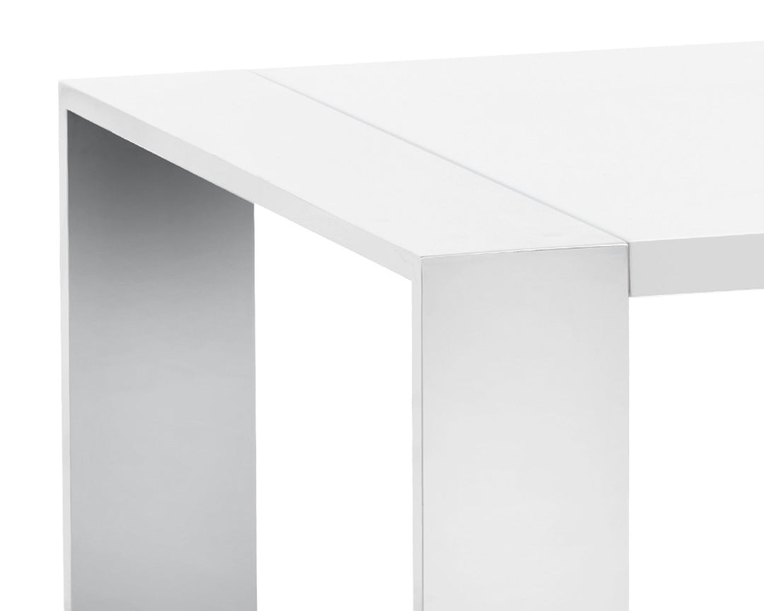 Stainless Steel - High Gloss White